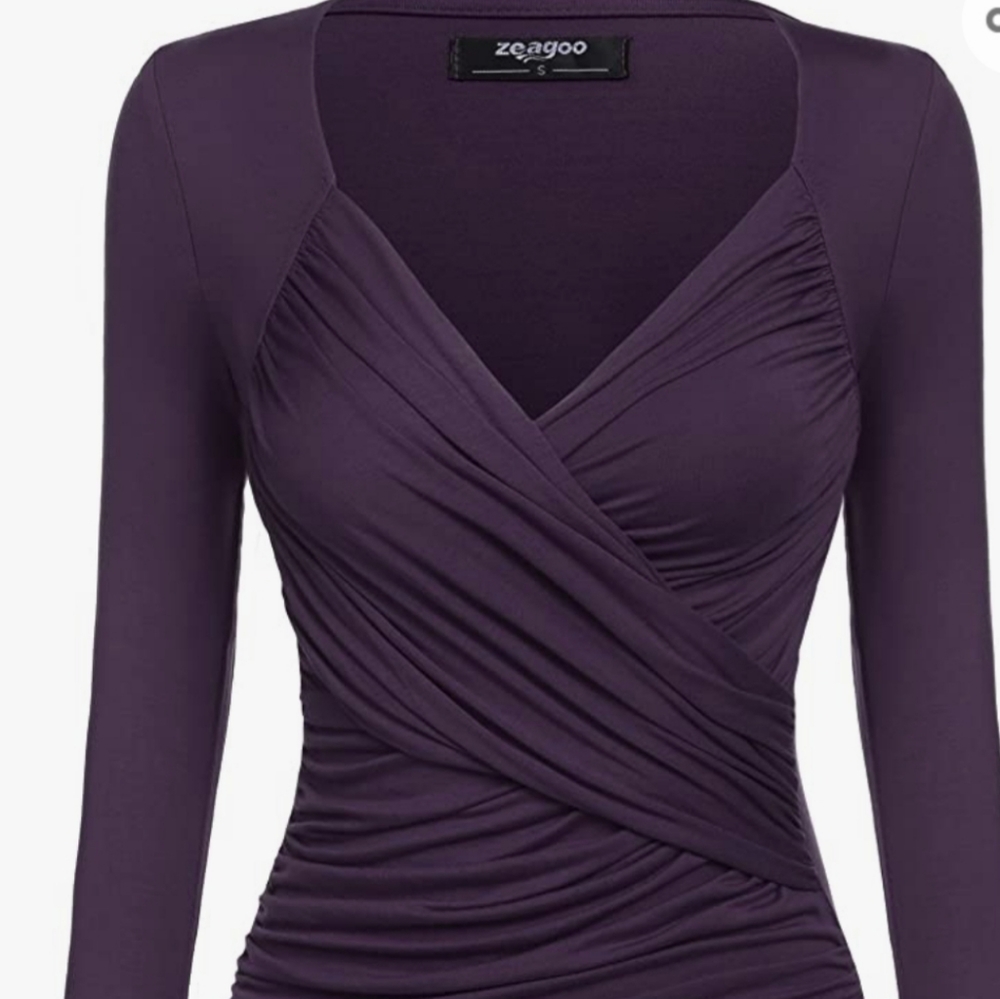 Women's wrap top